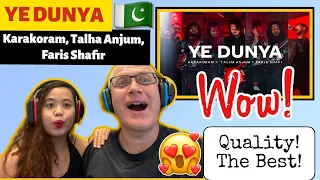 Coke Studio Season 14 | Ye Dunya REACTION | Karakoram x Talha Anjum x Faris Shafi | MINDBLOWING🇵🇰