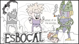 Gohan vs Cell- (na Perspectiva do Nando Moura ) (F - Akira Toriama) - animação Paródia Dragon Ball