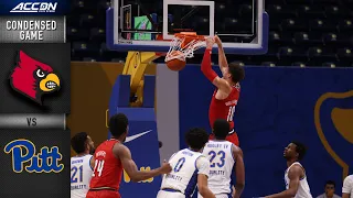 Louisville vs. Pittsburgh Condensed Game | 2020-21 ACC Men's Basketball