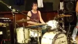 BINTANGS  " Cross Eyed Mary Jane" Incl."Wet drumming" Live 21 maart 2015 @ Bluescafe Apeldoorn NL