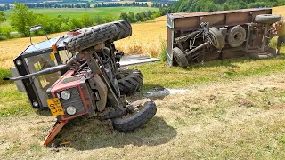Tractor Crash - Rescue Operation | Traktoriáda Šumavské Hoštice 2022