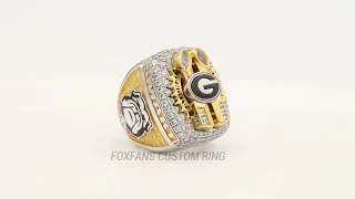 2023 Georgia Bulldogs National Championship Ring - Ultra Premium Series