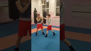 Защита от двойки #boxing #бокс #ardashev #ардашев #спорт #тренировка