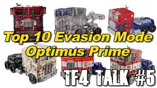 Top 10 Evasion Mode Optimus Prime - [TF4 Talk #5]