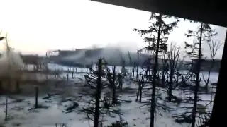 Сенсация    Донецк аэропорт  Штурм нового терминала   Donetsk airport  Battle for the new terminal