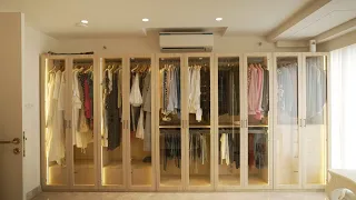 @TheOfficialJacquelineFernandez  Dream Walk-In Closet Tour | Designed by Inque