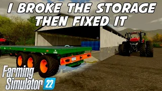 Try This If Your Bale Storage Is Broken For Farming Simulator 22