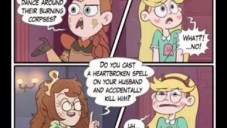 Star meet the past Queens of Mewni (SVTFOE comic)