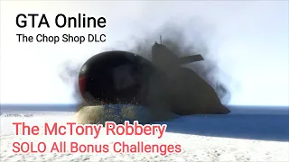 GTA Online - The McTony Robbery SOLO All Bonus Challenges PS5
