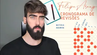 COMO FAZER REVISÕES EFICIENTES l Cronograma de Revisões