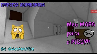 Roblox - FIZ UM MAPA NO MODO CRIATIVO DO PIGGY!! (Empresa Abandonada)