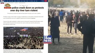 فاکس نیوز ـ اعتراضات هزاران نفره مردم اصفهان به درگیری و آتش زدن کشیده شد