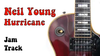 Neil Young Like a Hurricane style guitar backing track