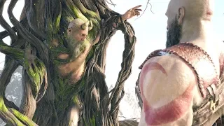 Кратос отрубает голову Мимиру  ► God of War 2018