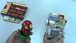 Распаковка Super Mario Maker + Артбук + Фигурка amiibo