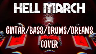 Hell March - Frank Klepaki cover by Mykyta Kharchenko, Guitar/Bass/Drums/PS4 Dreams