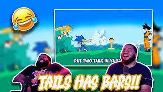 @SSJ9K1  Sonic vs Goku Rap Battle! (TRY NOT TO LAUGH)