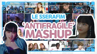 LE SSERAFIM (르세라핌) "ANTIFRAGILE" reaction MASHUP 해외반응 모음