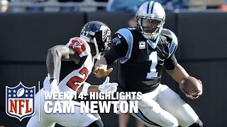 Cam Newton Brings Down the Falcons! (Week 14) | Falcons vs. Panthers | NFL