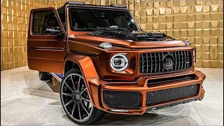 2021 2022 MERCEDES BENZ G63 BRABUS 700 WIDESTAR REVIEW : EXHAUST SOUND & INTERIOR