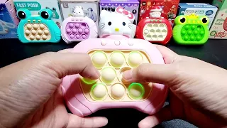 Hello Kitty Toys | 3 Minutes Satisfying with Playing Hello Kitty Push Pop It Game Fidget Toy ASMR(2)