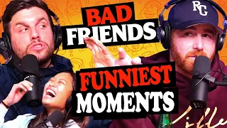 Bad Friends FUNNIEST MOMENTS ft. Bobby Lee, Andrew Santino, Chris Distefano, Rudy Jules