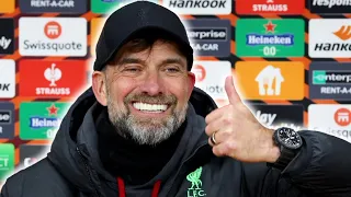 'I retire in the summer! YOU WANT ME TO TAKE HIM ON HOLIDAY?' | Jurgen Klopp | Sparta 1-5 Liverpool