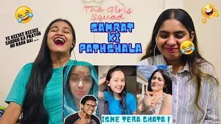 Desh Sankat Me Hai | Samrat Ki Pathshala | The Girls Squad REACTION !!
