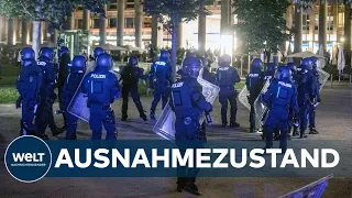 RANDALE IN STUTTGART: Geplünderte Geschäfte und verletzte Polizisten