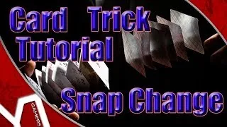 Magic card trick - Now you see me - The Snap Change - Tutorial - Card Trick For Beginner's