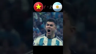 🇻🇳Vietnam VS 🇦🇷Argentina Penalty Shootout 2030 FIFA World Cup Imajinary #football #youtube #shorts