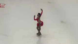 2019 WORLD ROLLER GAMES  SOLO DANCE JUNIOR LADIES STYLE DANCE