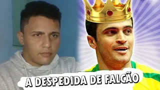 REACT ♫ A DESPEDIDA DE FALCÃO - O REI DO FUTSAL | Paródia Meu Abrigo - Melim