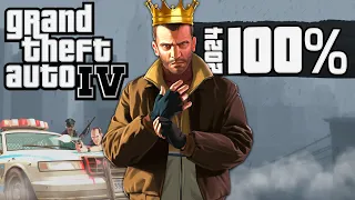 I PASSED GTA IV FOR THE FIRST TIME AT 100%