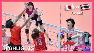 Japan vs Thailand | Highlights | Finals | AVC Asian Senior Women's Volleyball Championship 2019