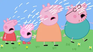 Crying Peppa Pig Family