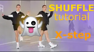 Шаффл - Shuffle tutorial - крестовой Running man/Polly pocket  - 02