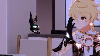 【Genshin Impact MMD】Just a dream | Xiao x Aether