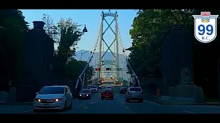 [2021/04] BC Highway 99 - Vancouver, B.C. (Lions Gate Bridge, Granville Street, Georgia Street)