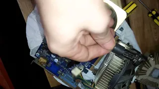 Repair changing broken leg for CPU FAN