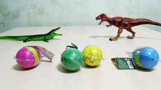 Динозавры игрушки вылупляются из яйца.Видео про динозавров.Dinosaurs toys eggs.Video about dinosaurs