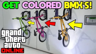 *WORKING* HOW TO CHANGE YOUR BMX BIKE COLOR! (Get ANY Color BMX) GLITCH GTA 5 ONLINE AFTER LS TUNERS