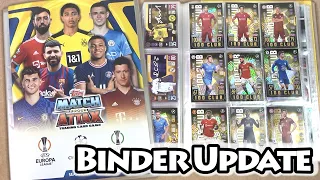 MATCH ATTAX 21/22 Binder Update | Almost *COMPLETE* Collection | Limited Edition Giveaway (CLOSED)