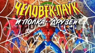 Полка Человека-Паука и его Друзей по мультсериалу 1994 от ToyBiz