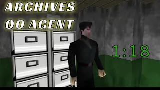 Goldeneye 007 - Archives 00 Agent Tutorial for Invisibility Cheat Unlock 1:18