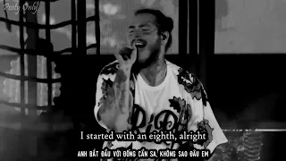 [Lyrics + Vietsub] Post Malone - Sugar Wraith ( live )