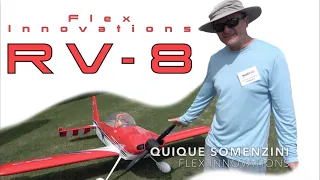 Quique Somenzini flies the Flex Innovations RV-8 : Nall in the Fall 2021