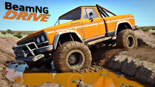 IS THE CAR ABLE TO GO THROUGH THE MUD IN BEAMNG