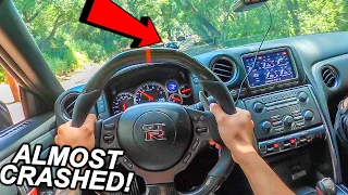 Racing Lambos In My Nissan GTR! (POV DRIVE)