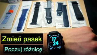 Jak zwiększyć komfort noszenia zegarka?🤨Najlepszy pasek do Apple Watch’a.👍🏻